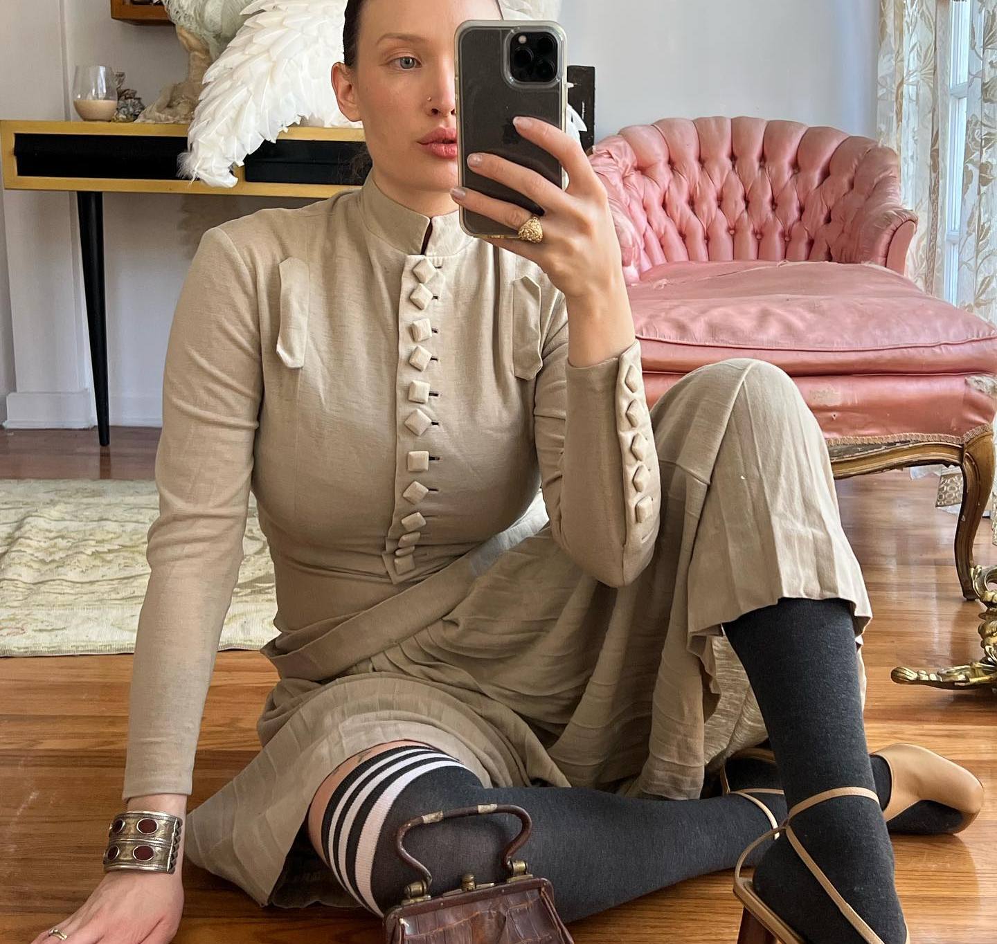 Cora Violet Walters: Vintage Fashion Icon Redefining Tights, Pantyhose & Legwear in Historic Style