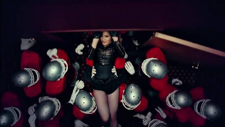 Madonna's Fishnets