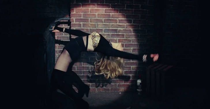 Madonna's Fishnets