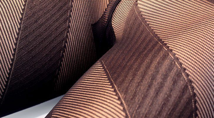 Skewed Geometric Pattern Black Tights Ayra by Gabriela