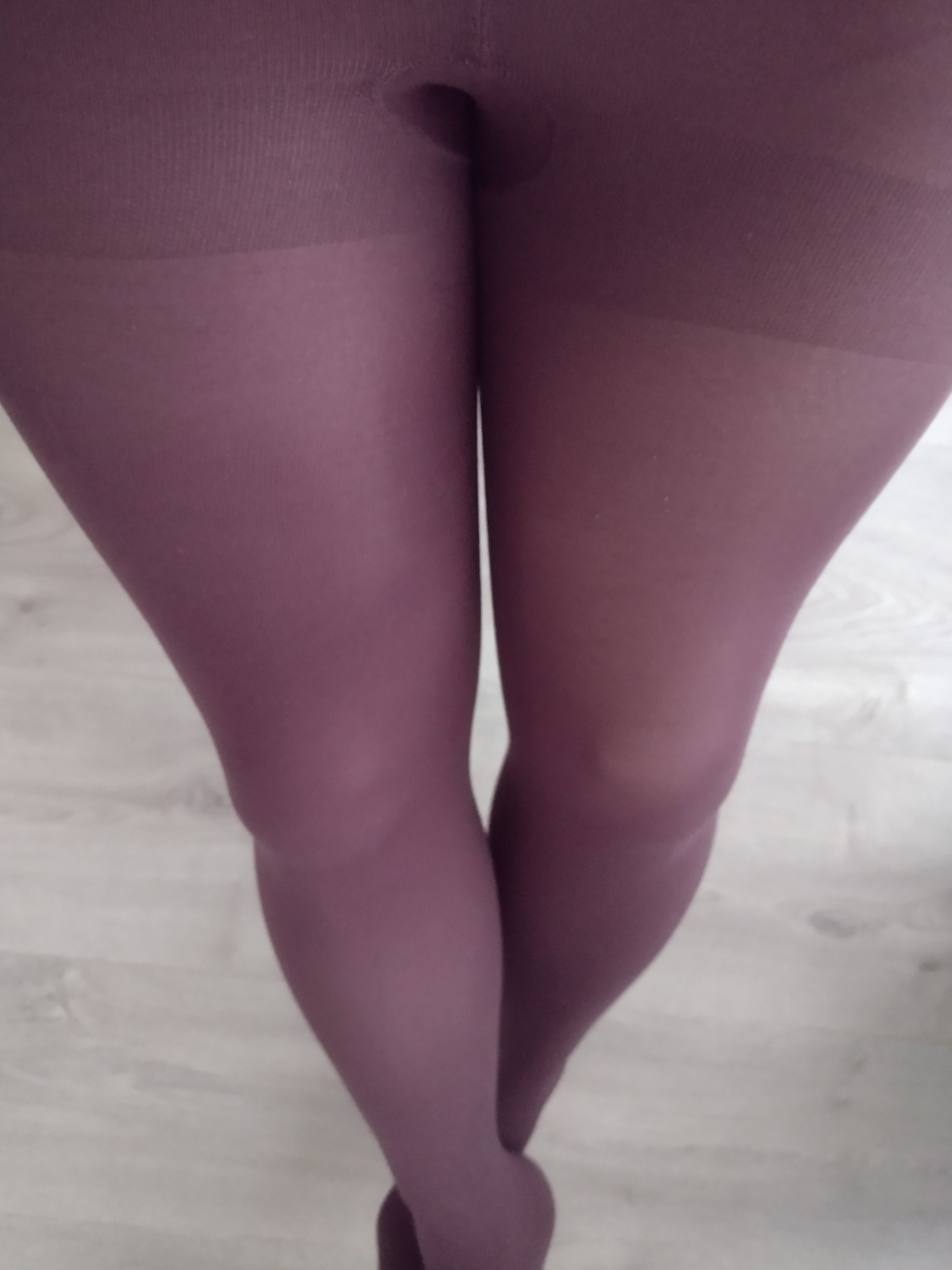 Aubergine Sheer Tights