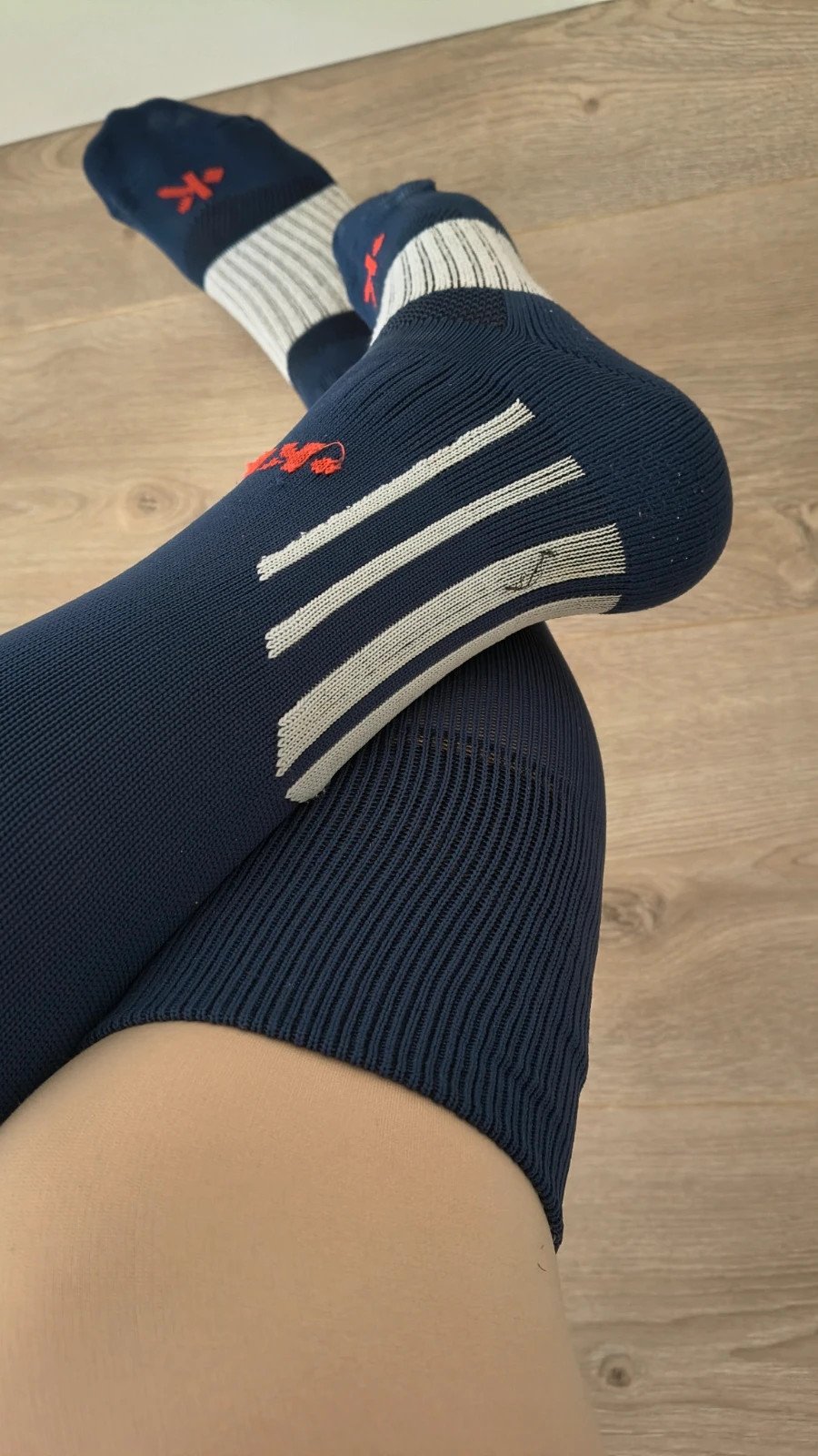 Kipsta Navy Striped Sport Socks photo 2
