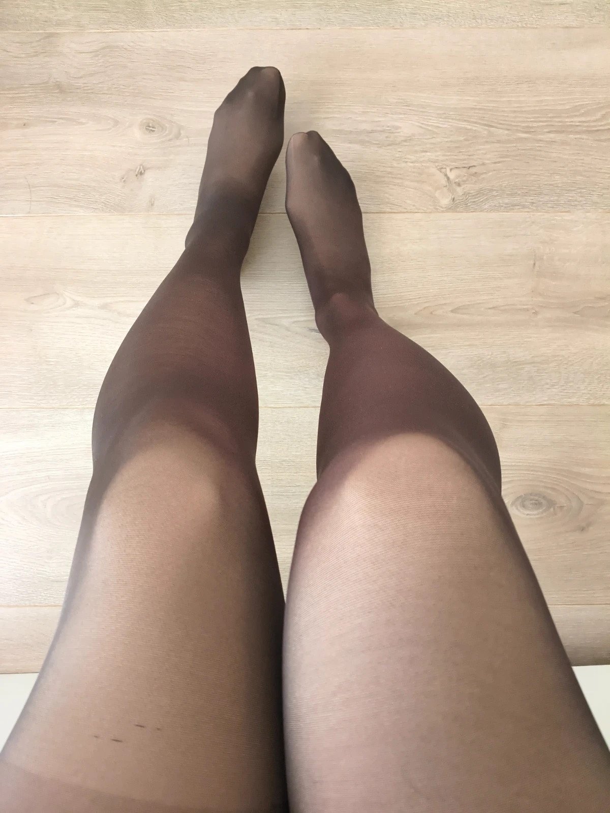 Cocoa Brown Compression Nylons