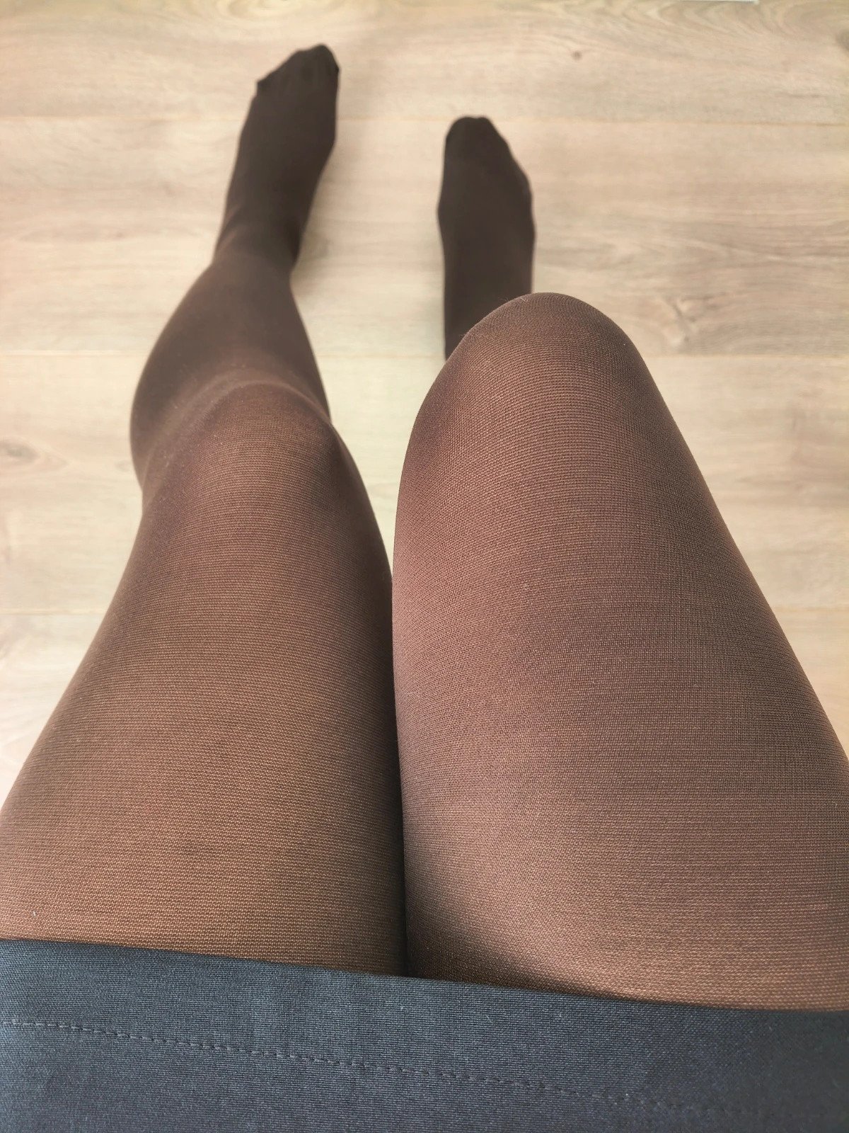 Chocolate Brown Semi-Opaque Tights