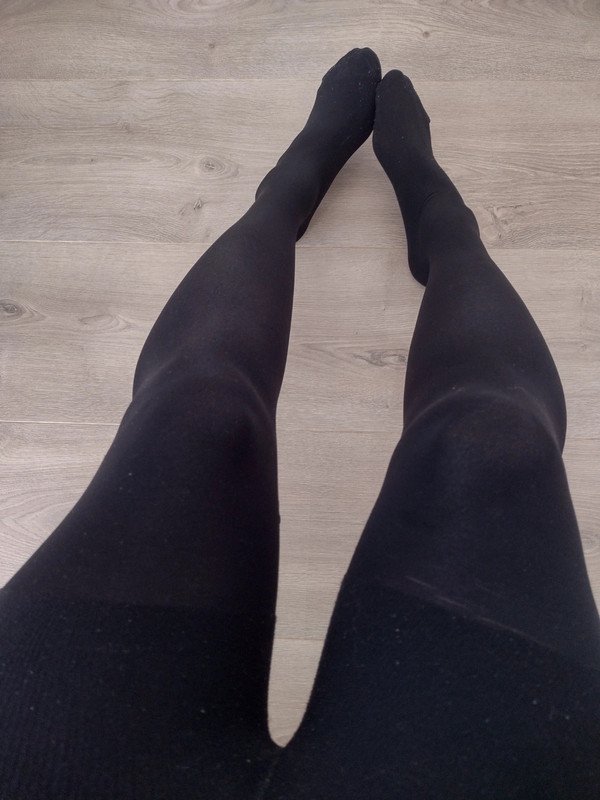 Everyday Black Opaque Tights