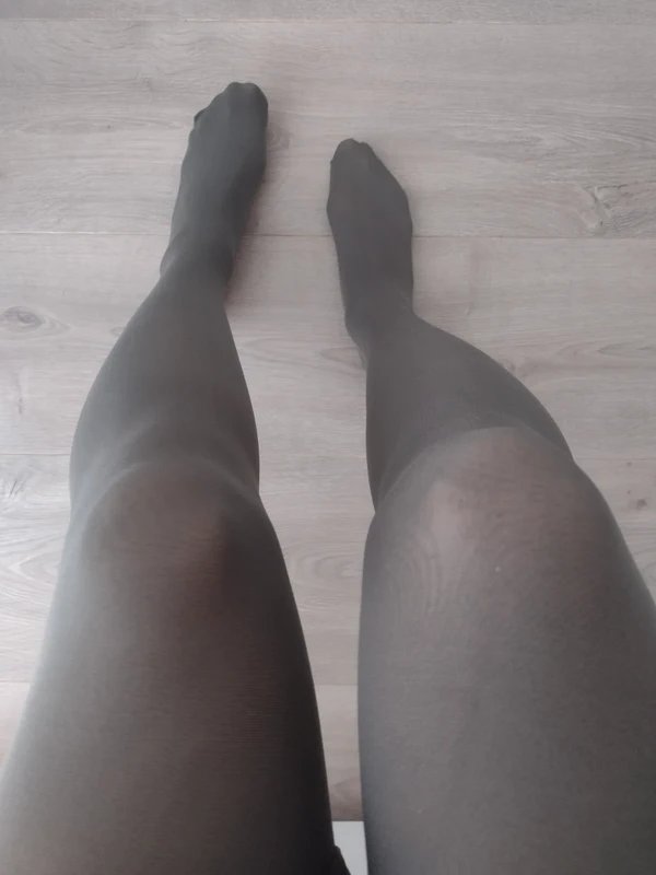 Charcoal Grey Opaque Tights