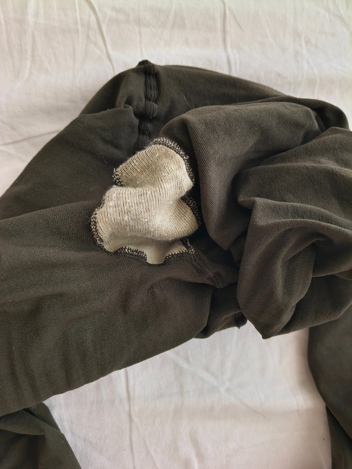Dark Khaki Velvet-Touch Tights photo 10