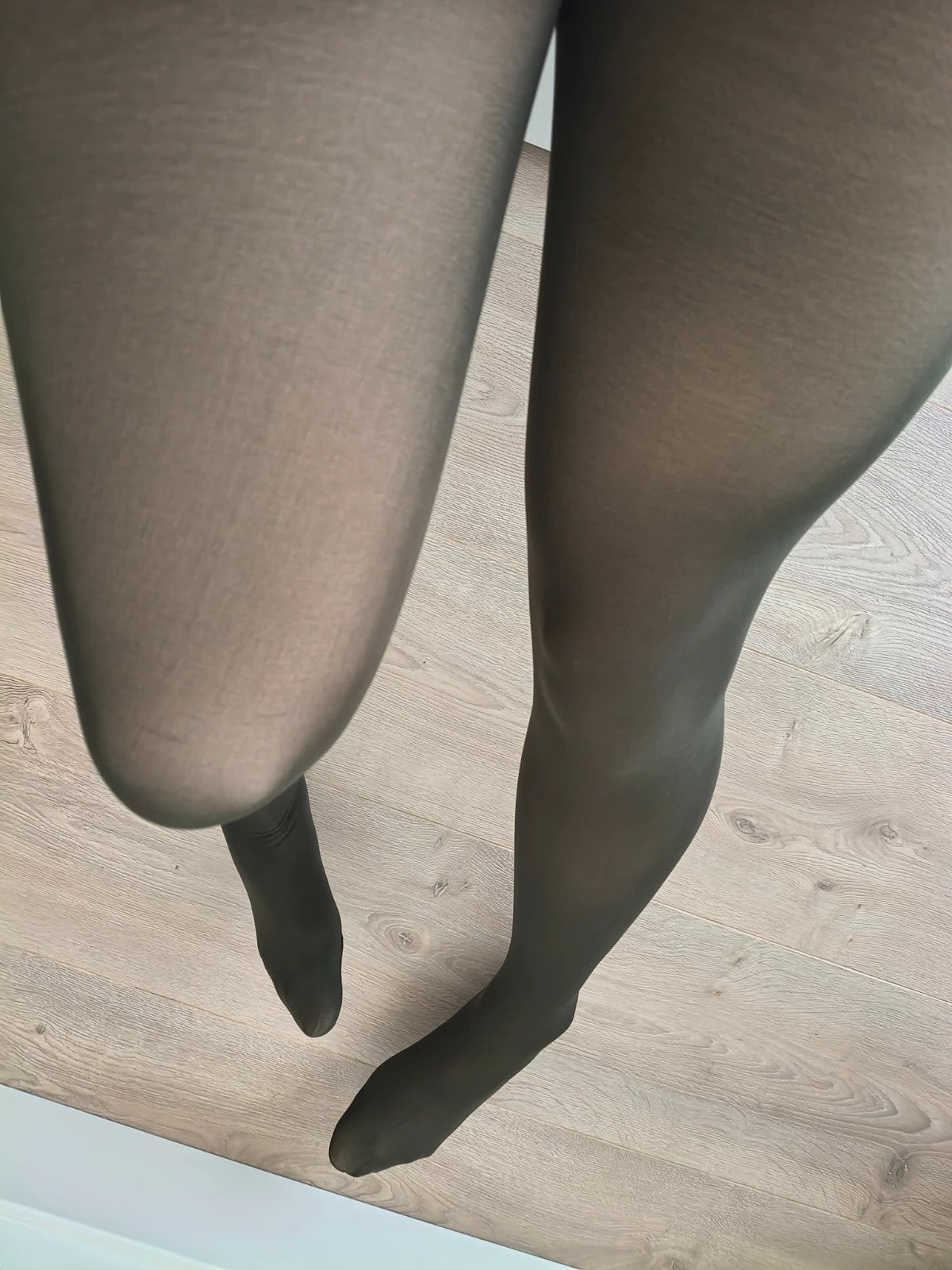 Dark Khaki Velvet-Touch Tights photo 6