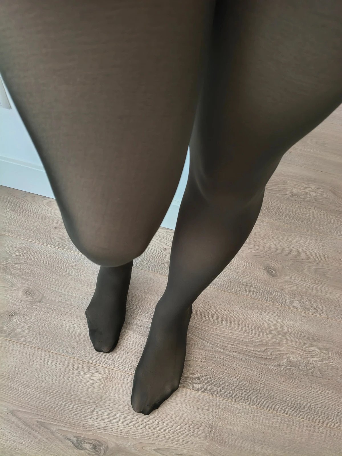 Dark Khaki Velvet-Touch Tights photo 7