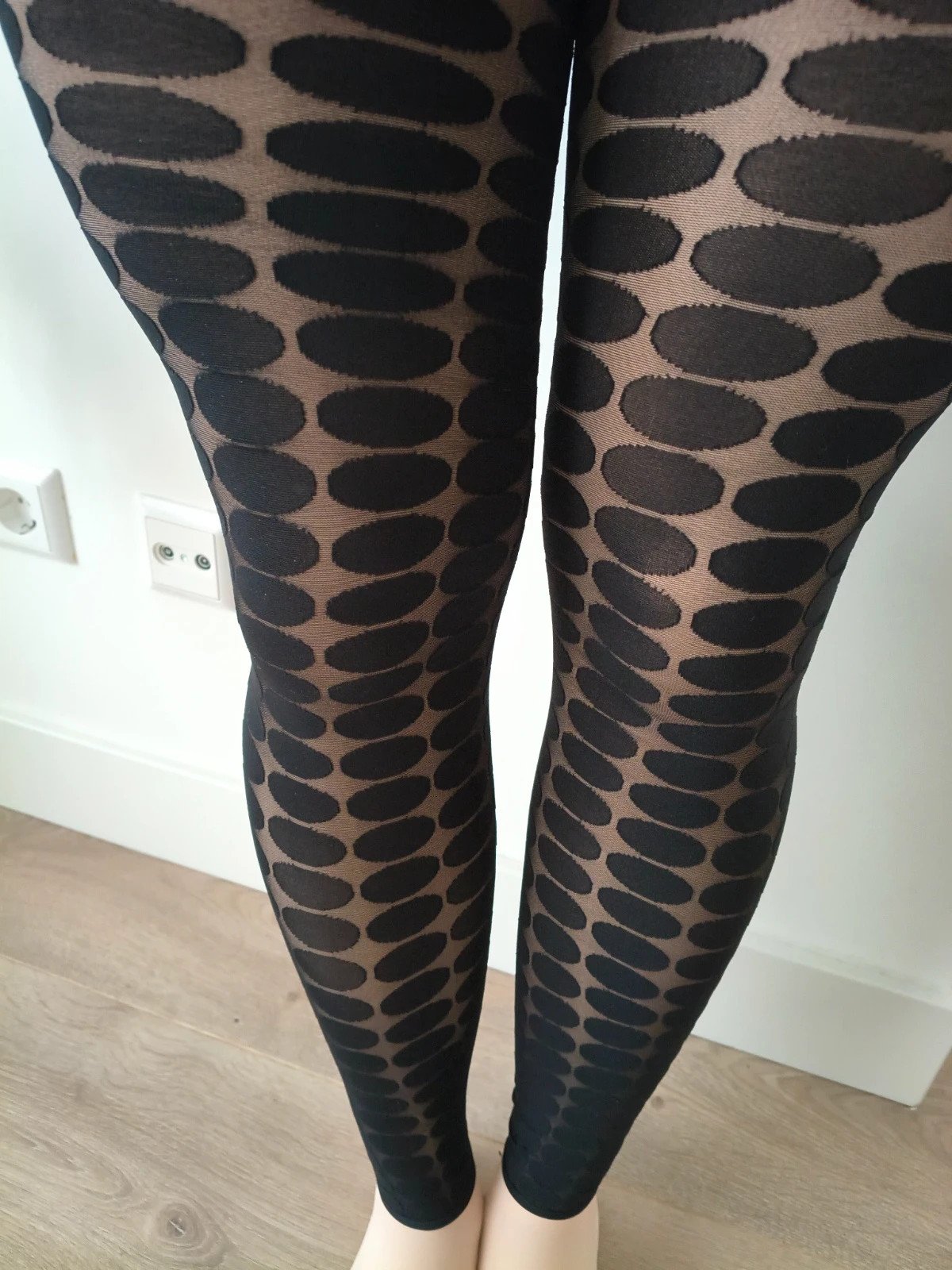 Falke Circular Jacquard Footless Tights