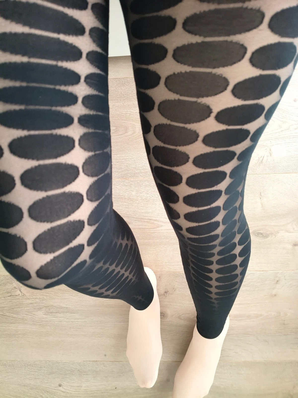Falke Circular Jacquard Footless Tights photo 3