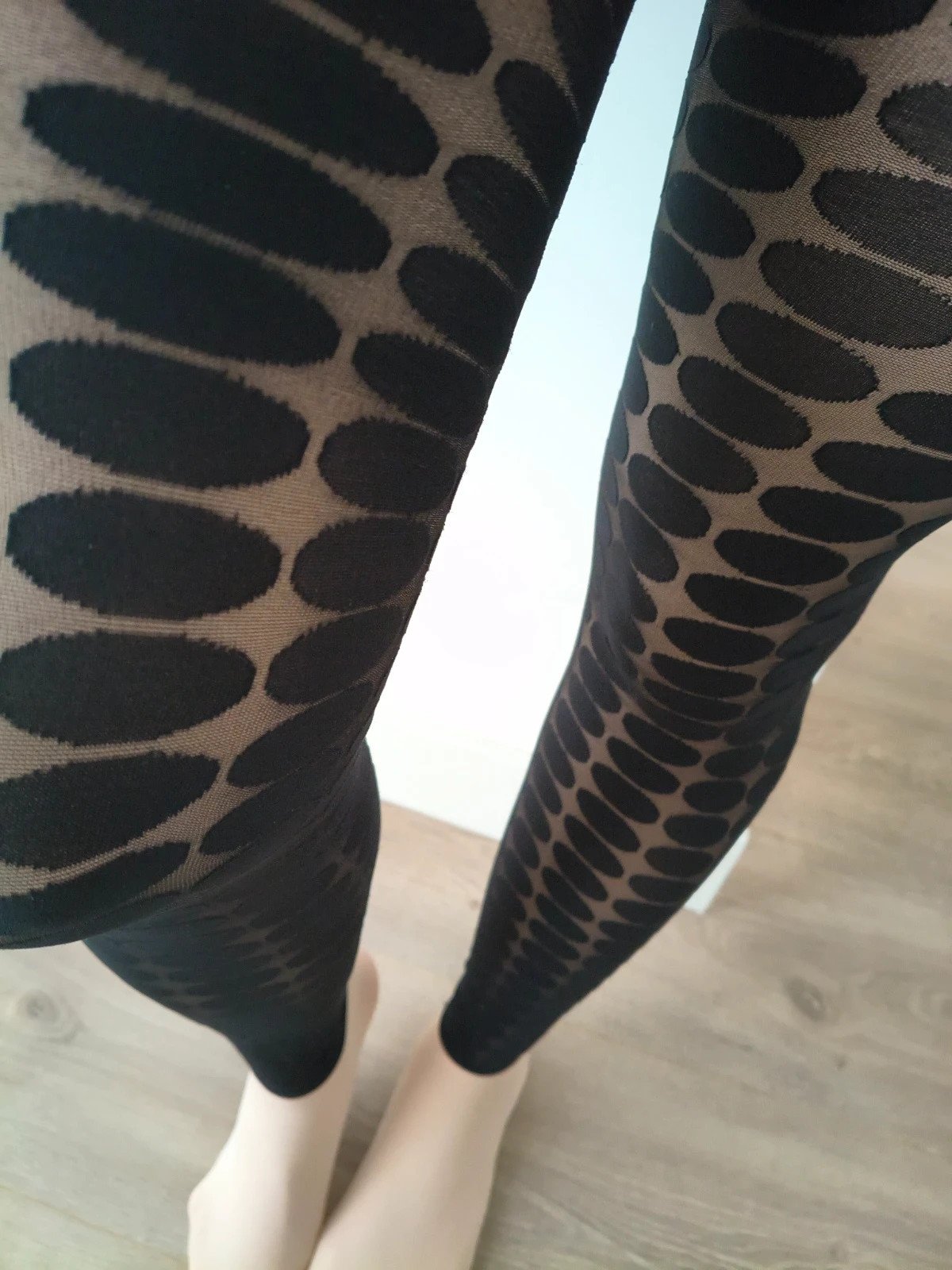Falke Circular Jacquard Footless Tights photo 7