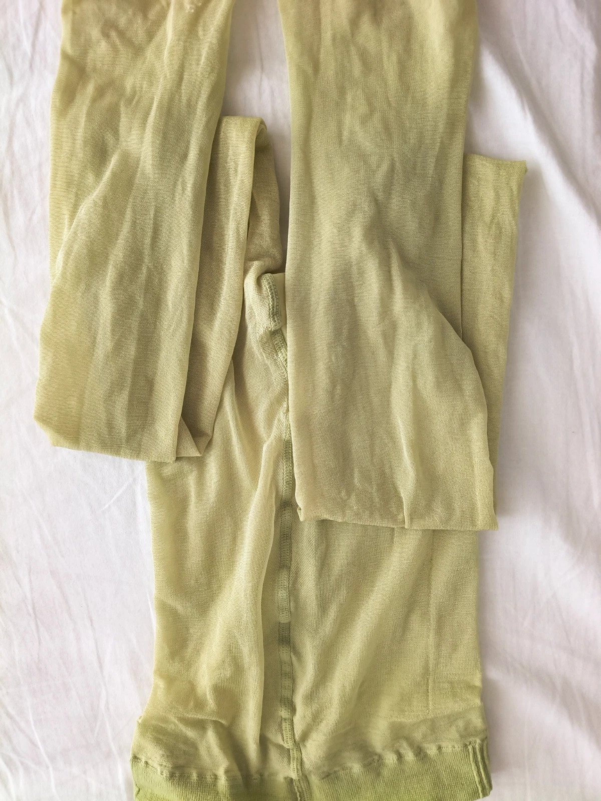 Vintage Citron Sheer Nylons photo 13