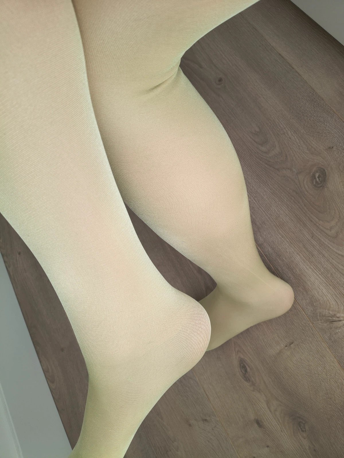 Vintage Citron Sheer Nylons photo 2