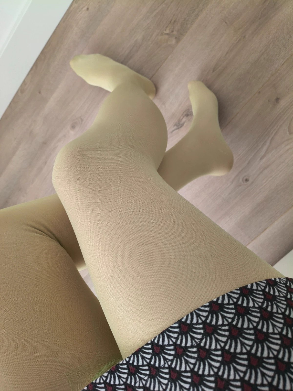 Vintage Citron Sheer Nylons photo 7