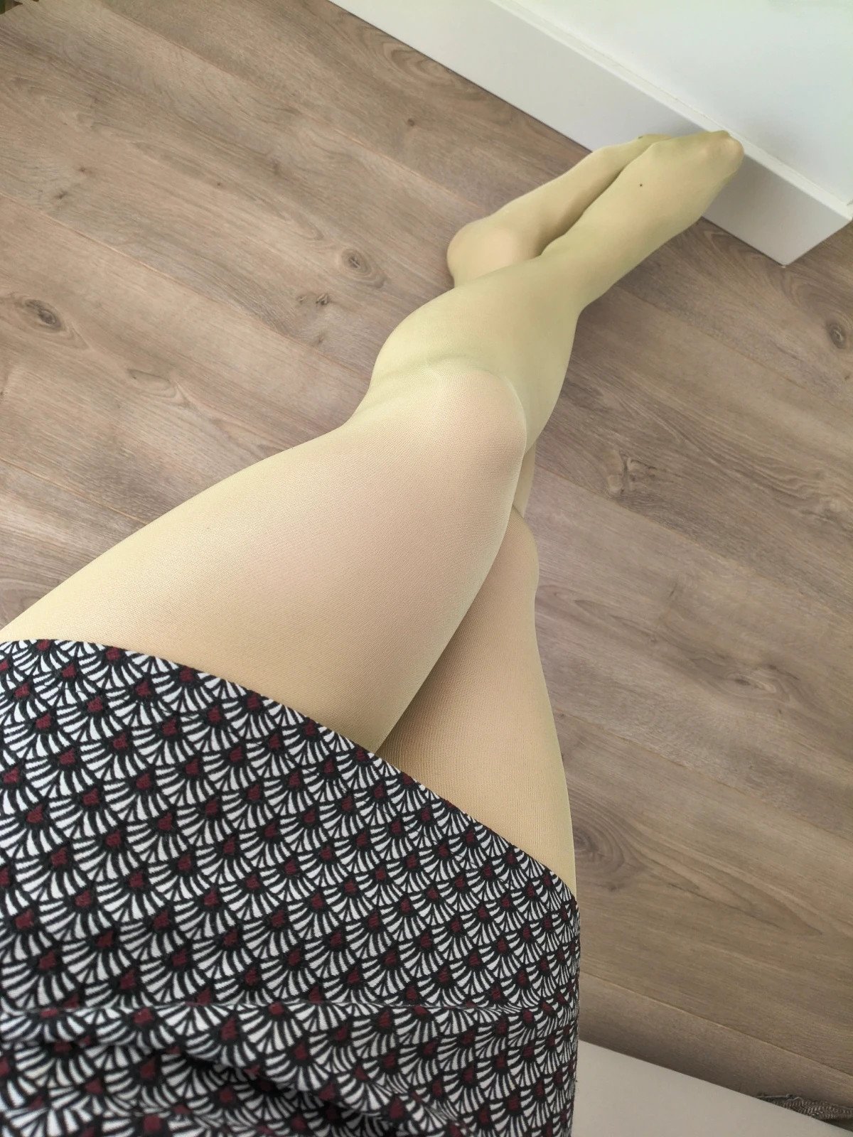 Vintage Citron Sheer Nylons photo 8