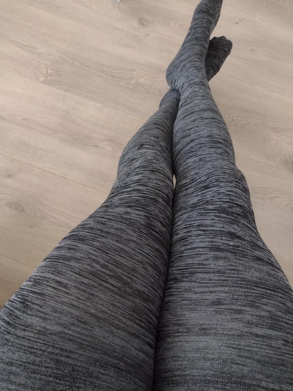 Heathered Charcoal Grey Tights