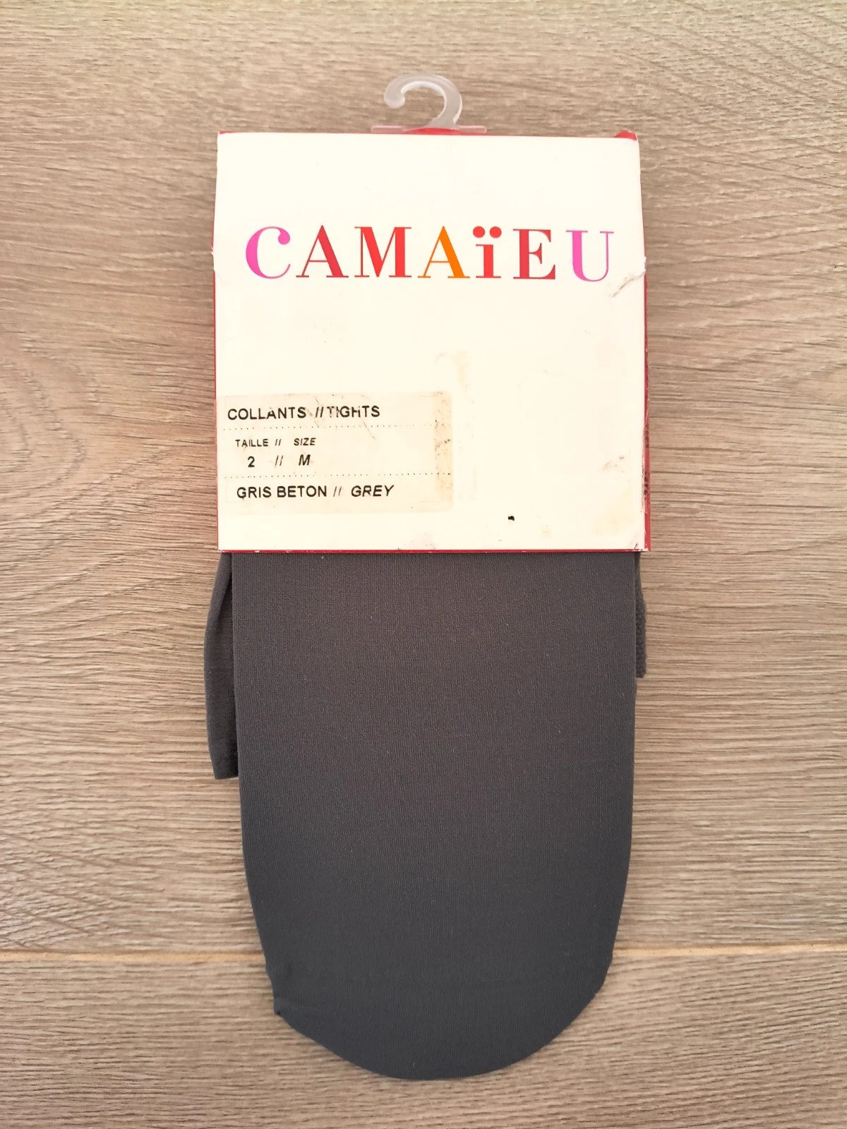 Camaïeu Concrete Grey Semi-Opaque Tights