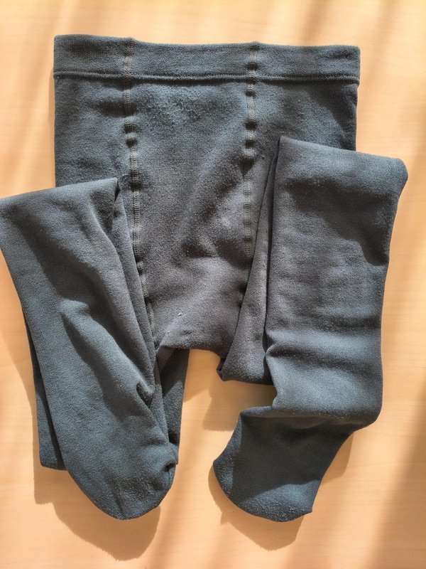 Grey Fleece-Lined Tights photo 11