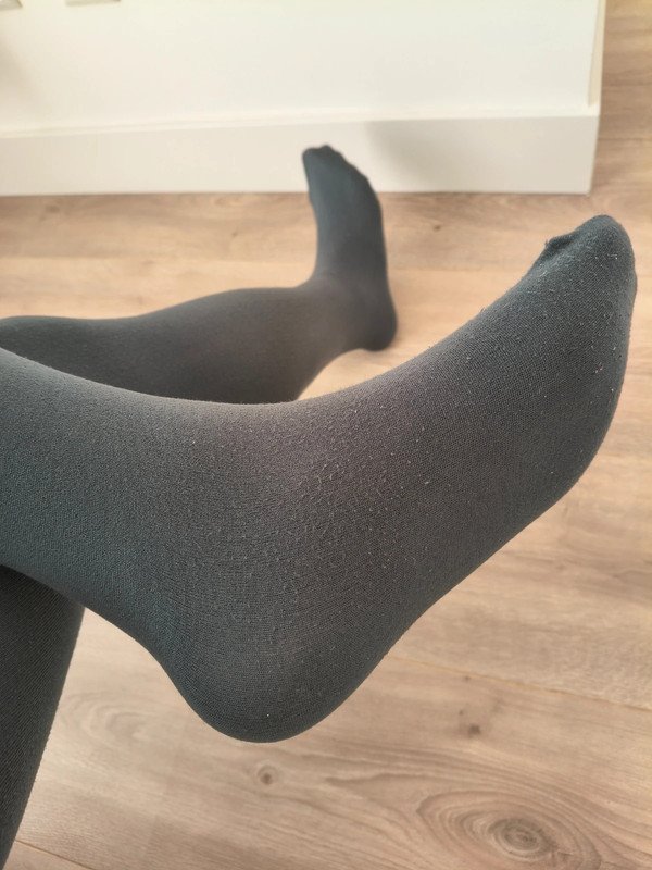 Grey Fleece-Lined Tights photo 5