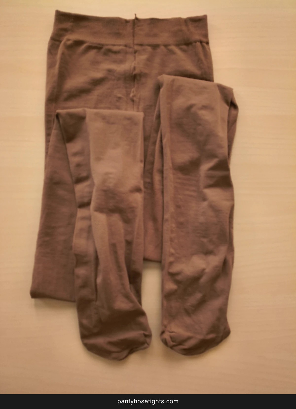 Light Brown Opaque Tights photo 2