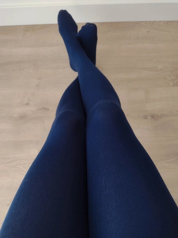 Midnight Navy Opaque Tights