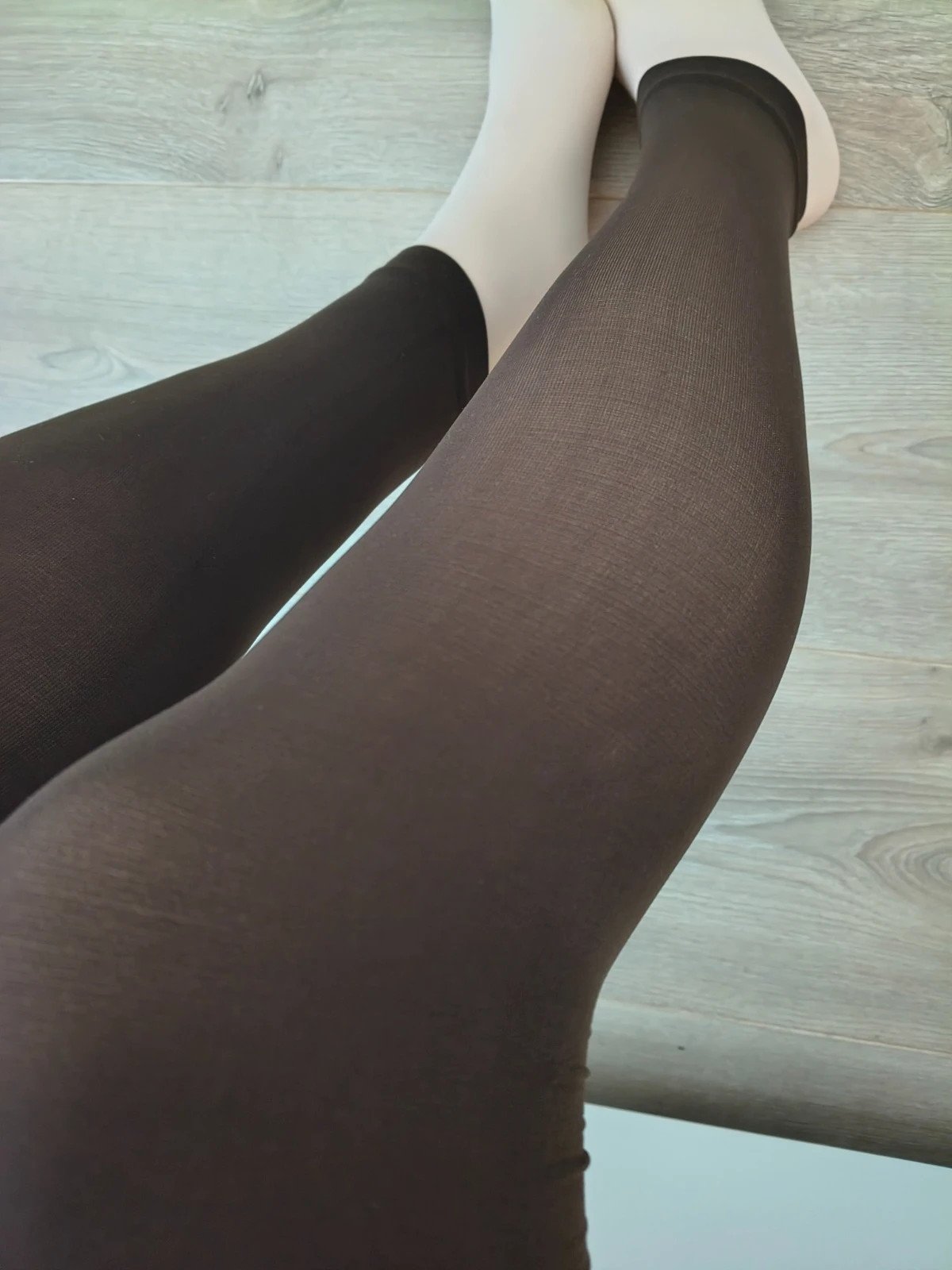 Espresso Brown Semi-Opaque Leggings photo 3