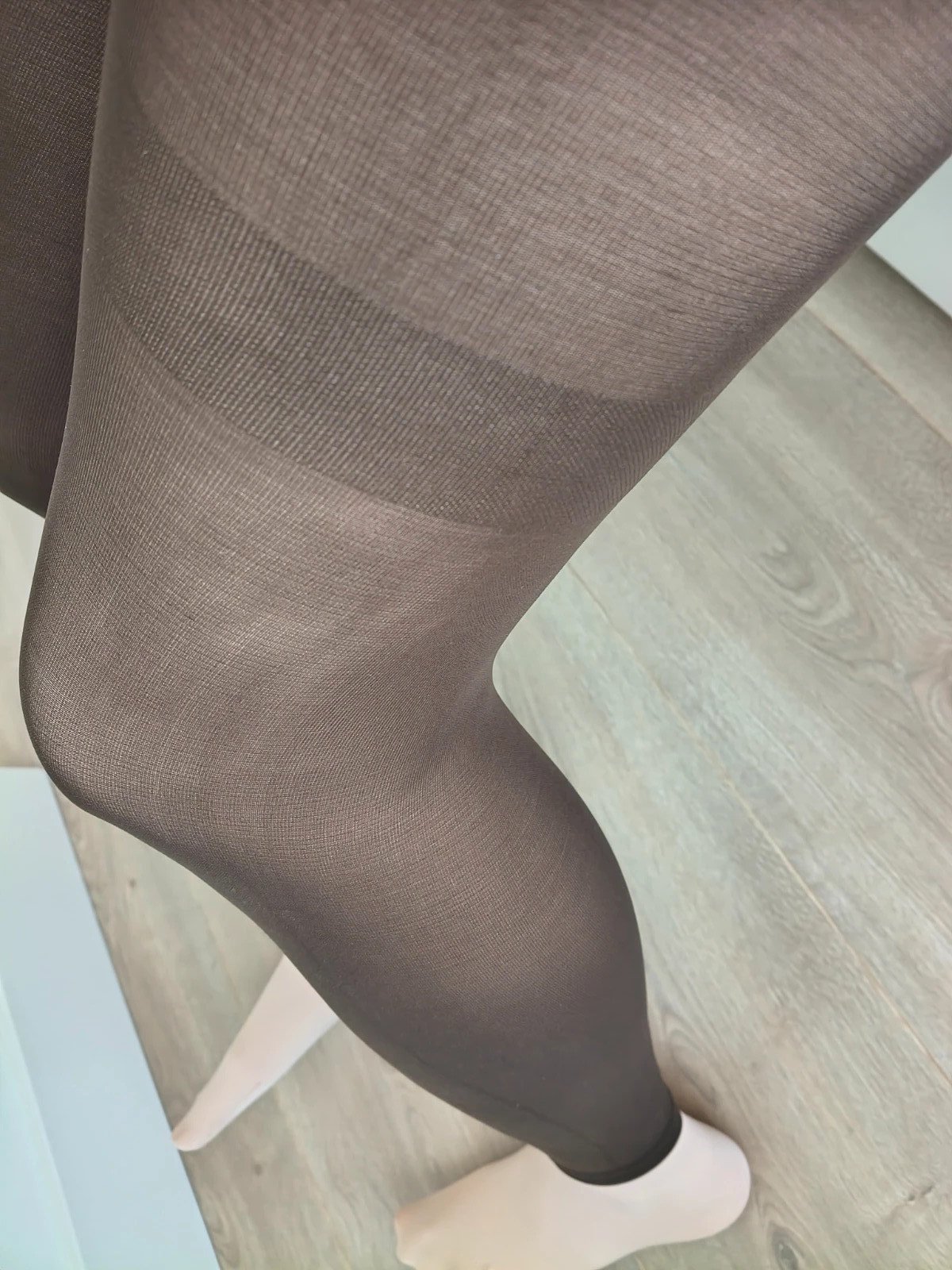 Espresso Brown Semi-Opaque Leggings photo 4