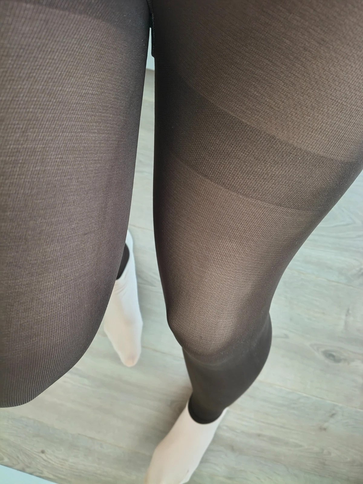 Espresso Brown Semi-Opaque Leggings photo 5
