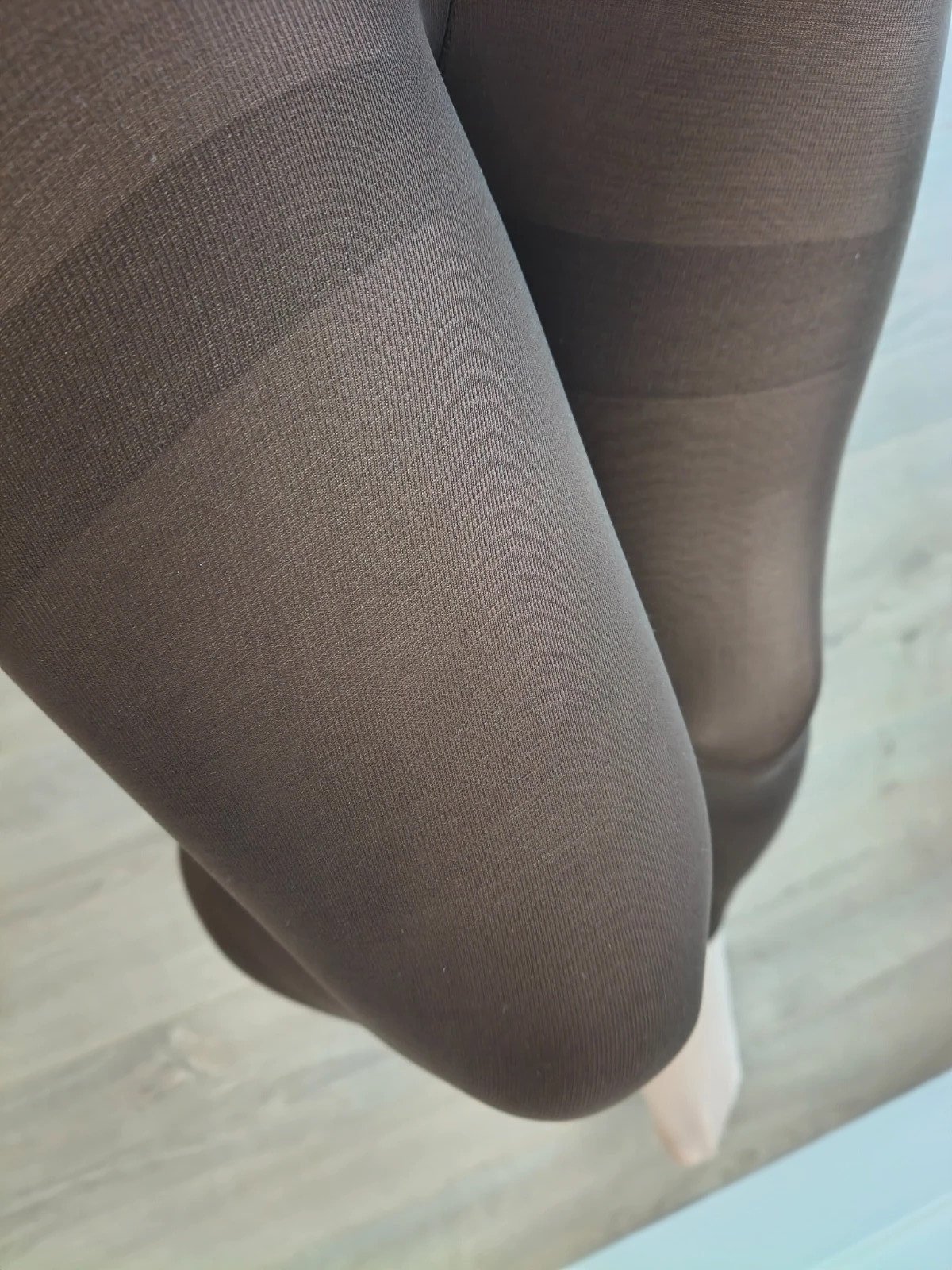 Espresso Brown Semi-Opaque Leggings photo 6
