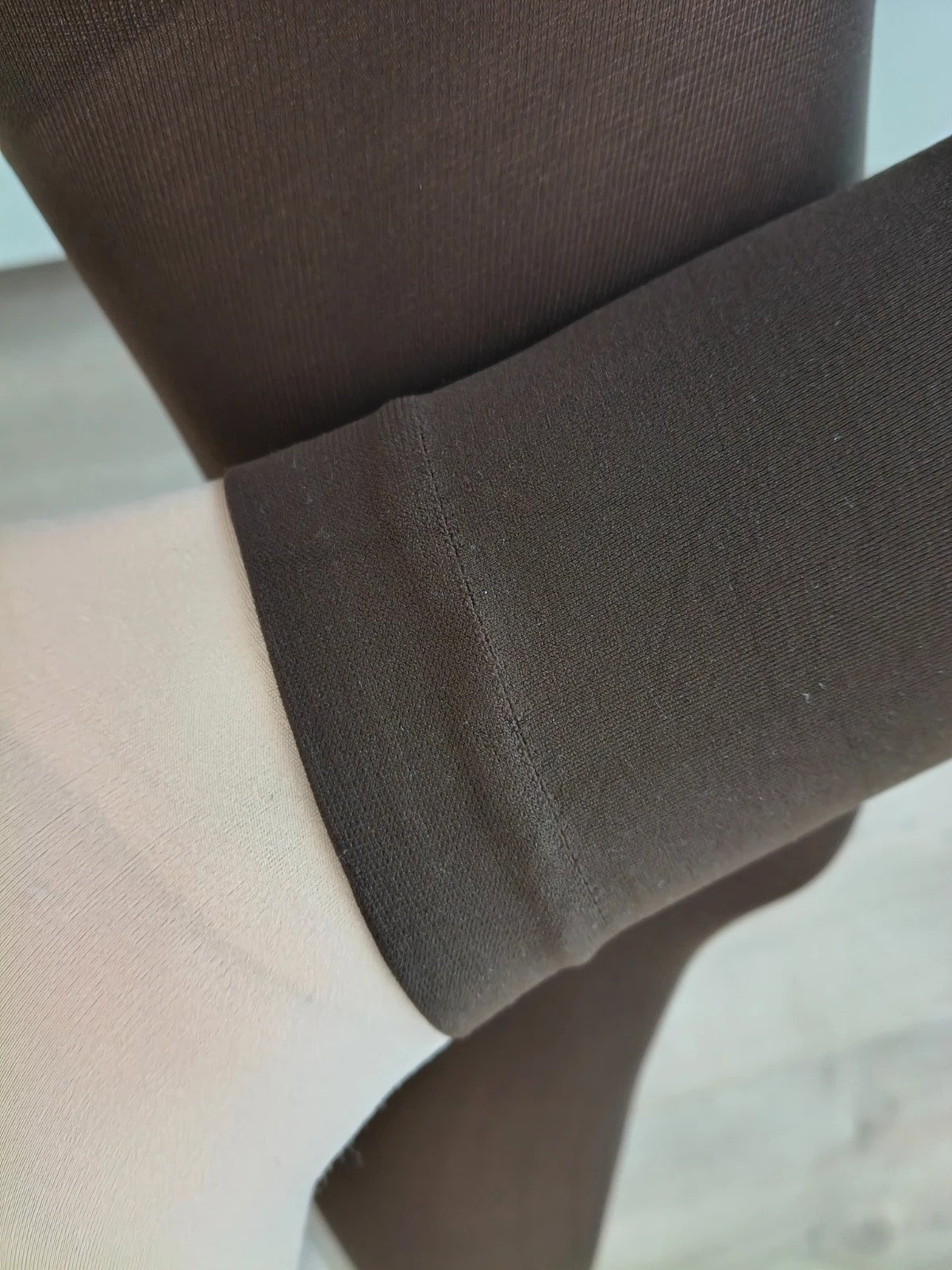 Espresso Brown Semi-Opaque Leggings photo 8