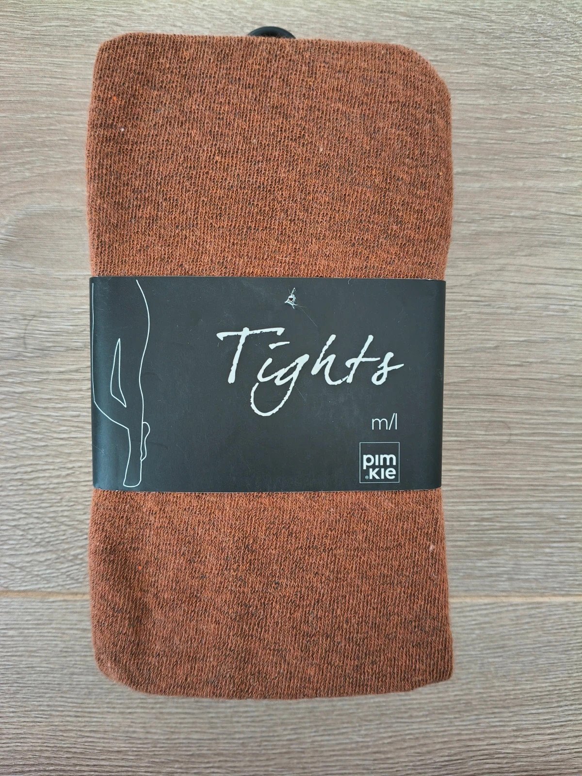 Pimkie Rust Cotton-Blend Tights