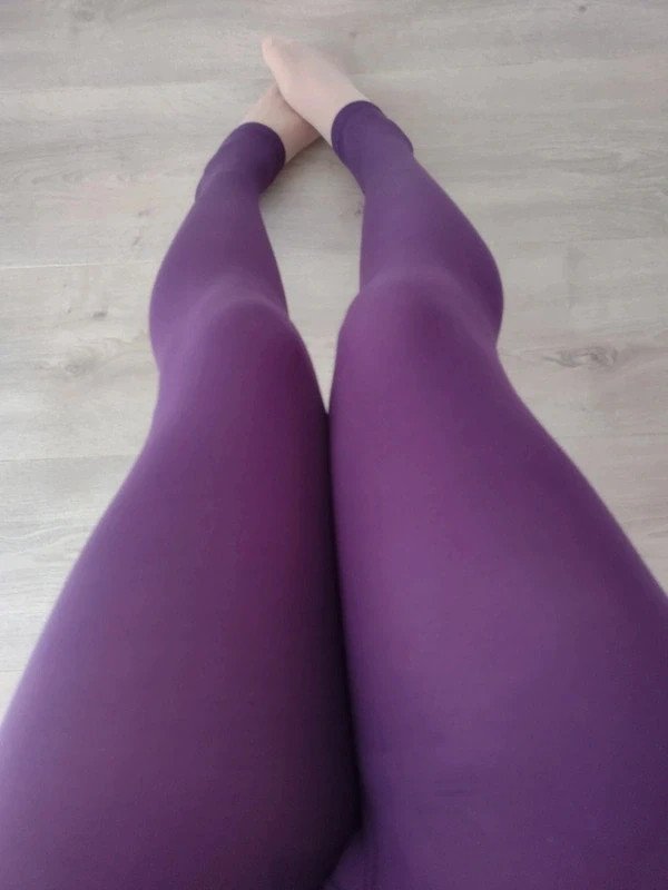 Plum Footless Leggings
