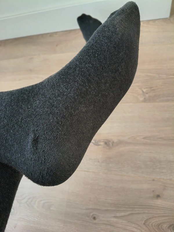 Charcoal Grey Cotton-Feel Tights photo 3