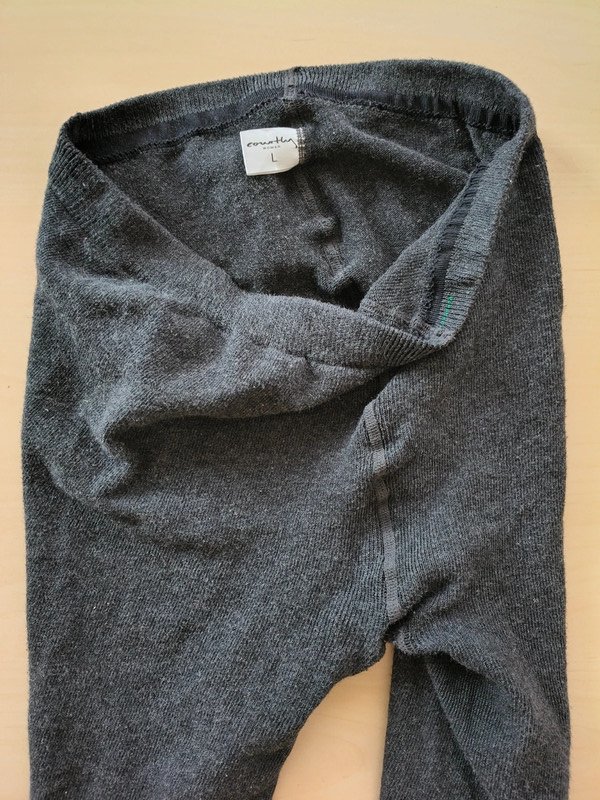 Charcoal Grey Cotton-Feel Tights photo 7