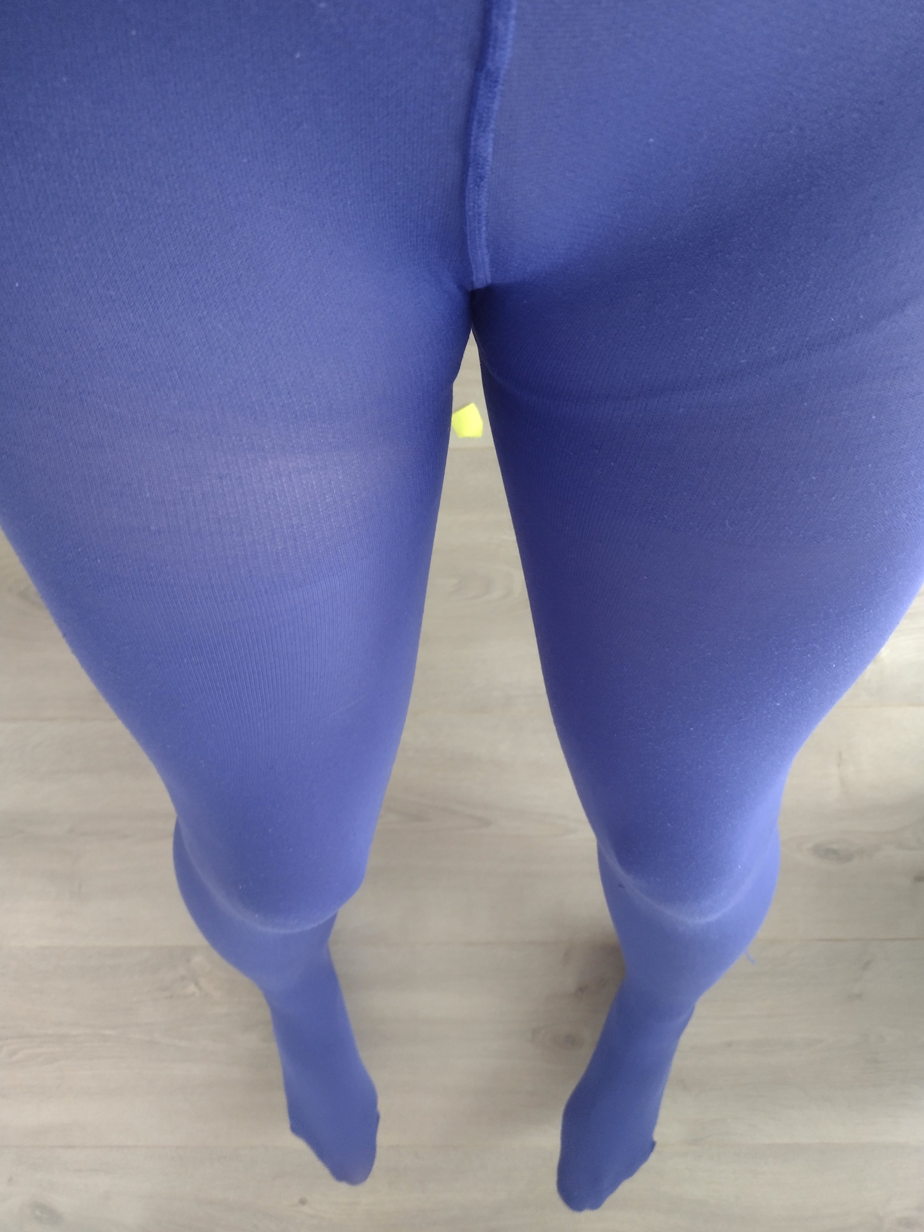 Indigo Purple Opaque Tights