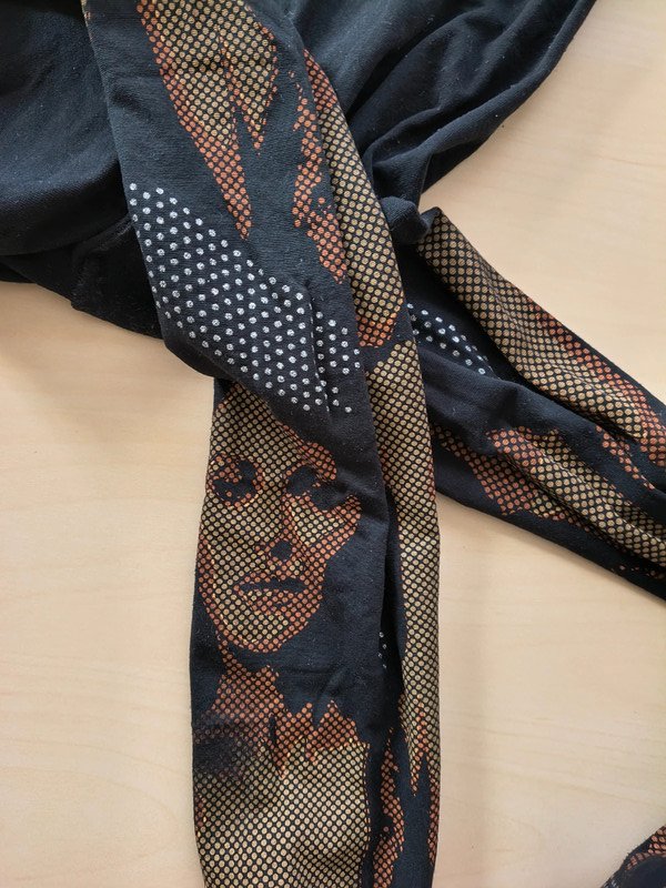 Vintage Fantasy Face Print Tights photo 12