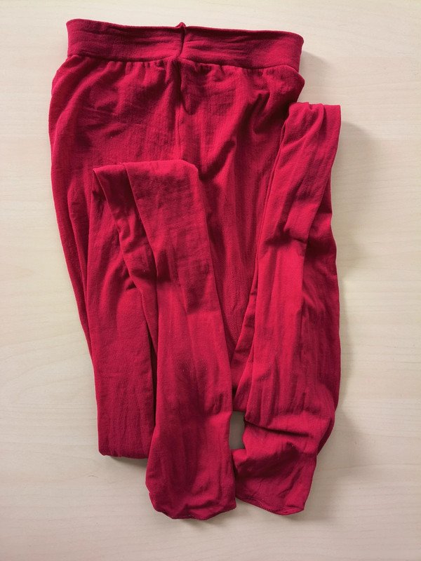 Semi-Sheer Cherry Red Tights photo 9