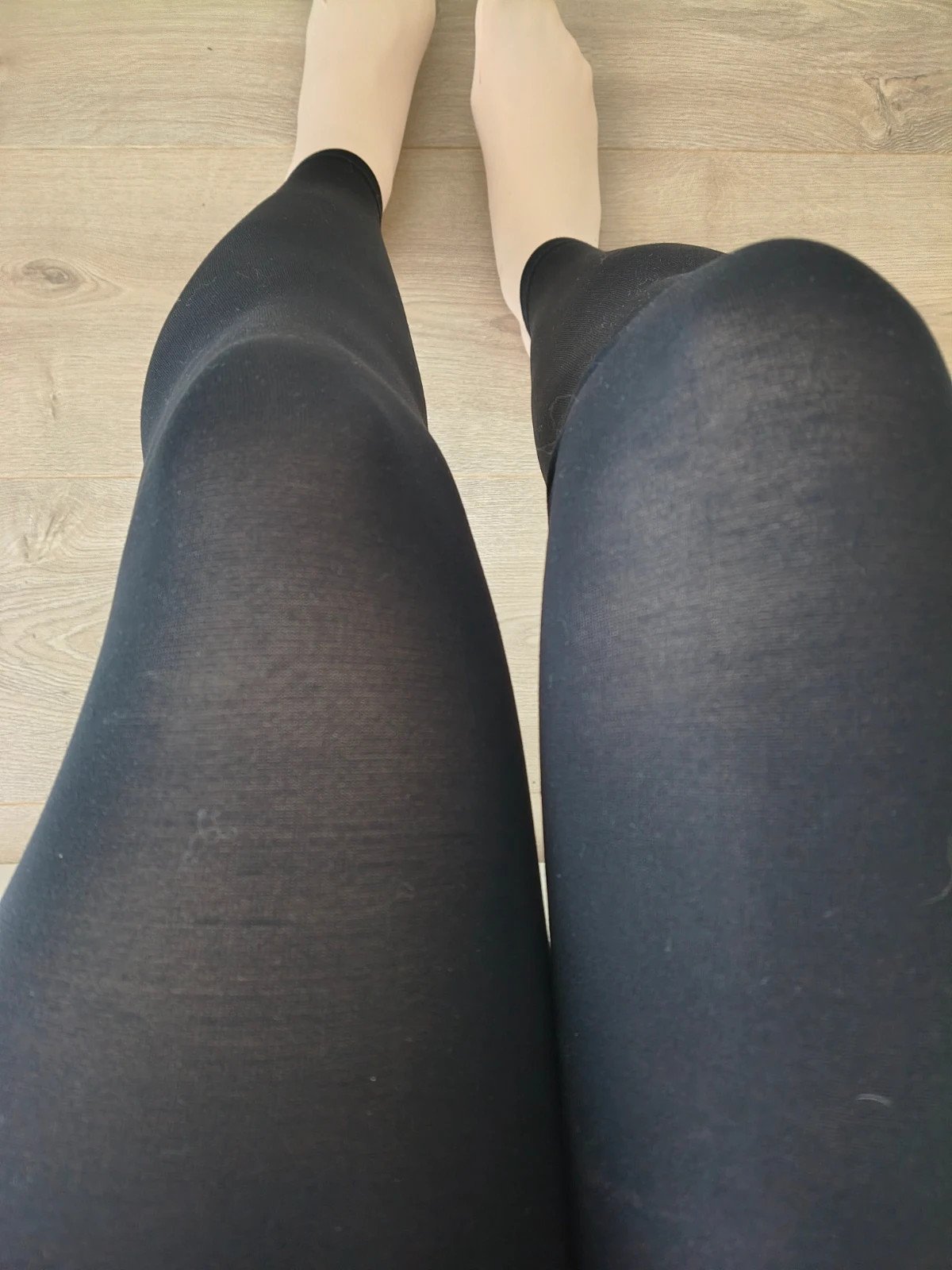 Everyday Black Semi-Opaque Leggings