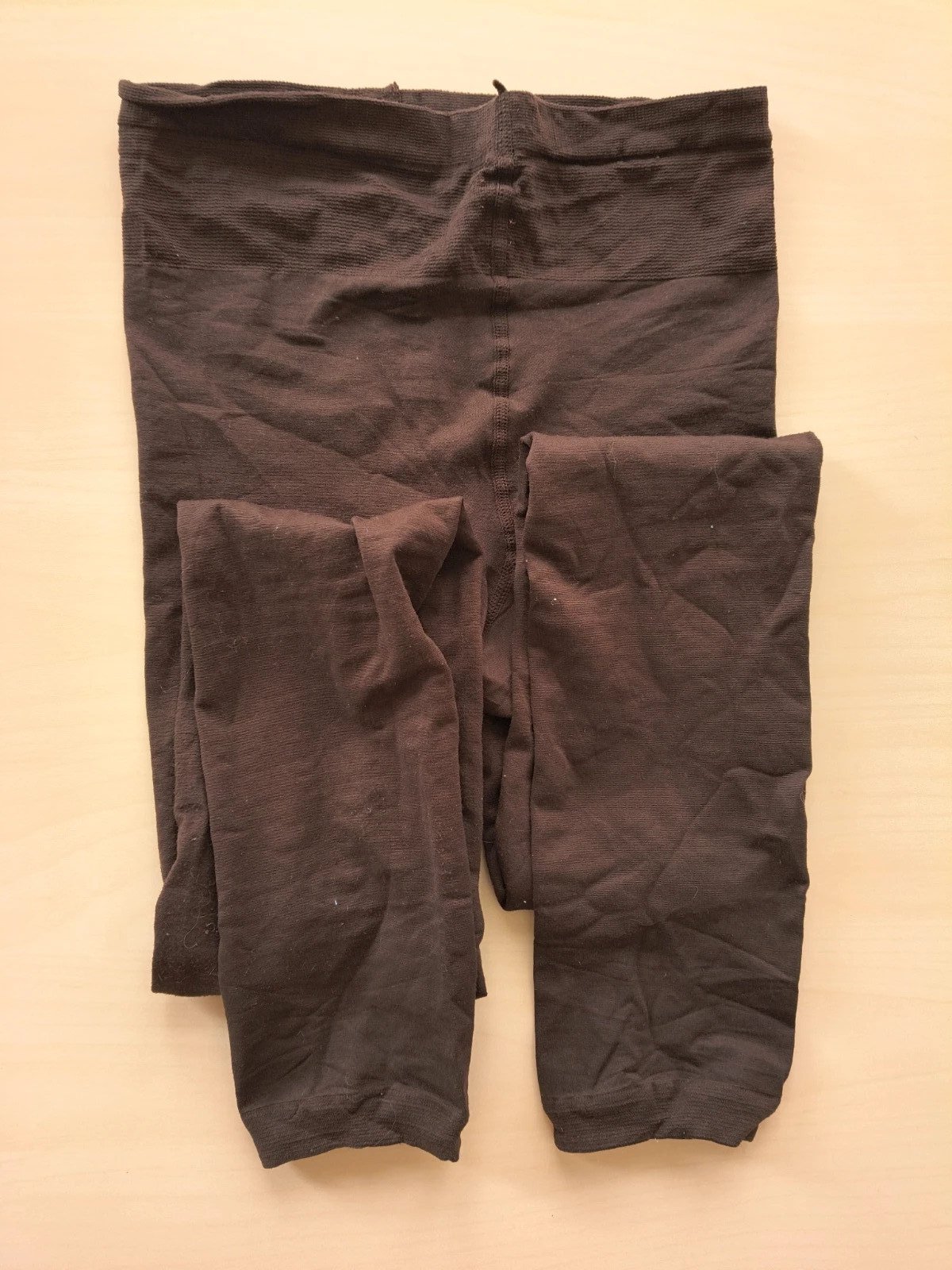Espresso Brown Footless Tights photo 7