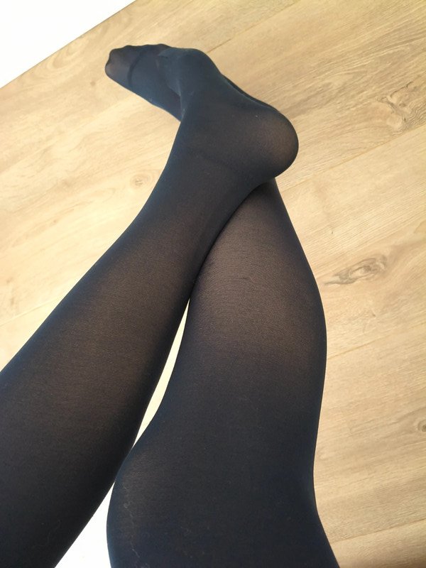 Simple Dark Navy Tights photo 3