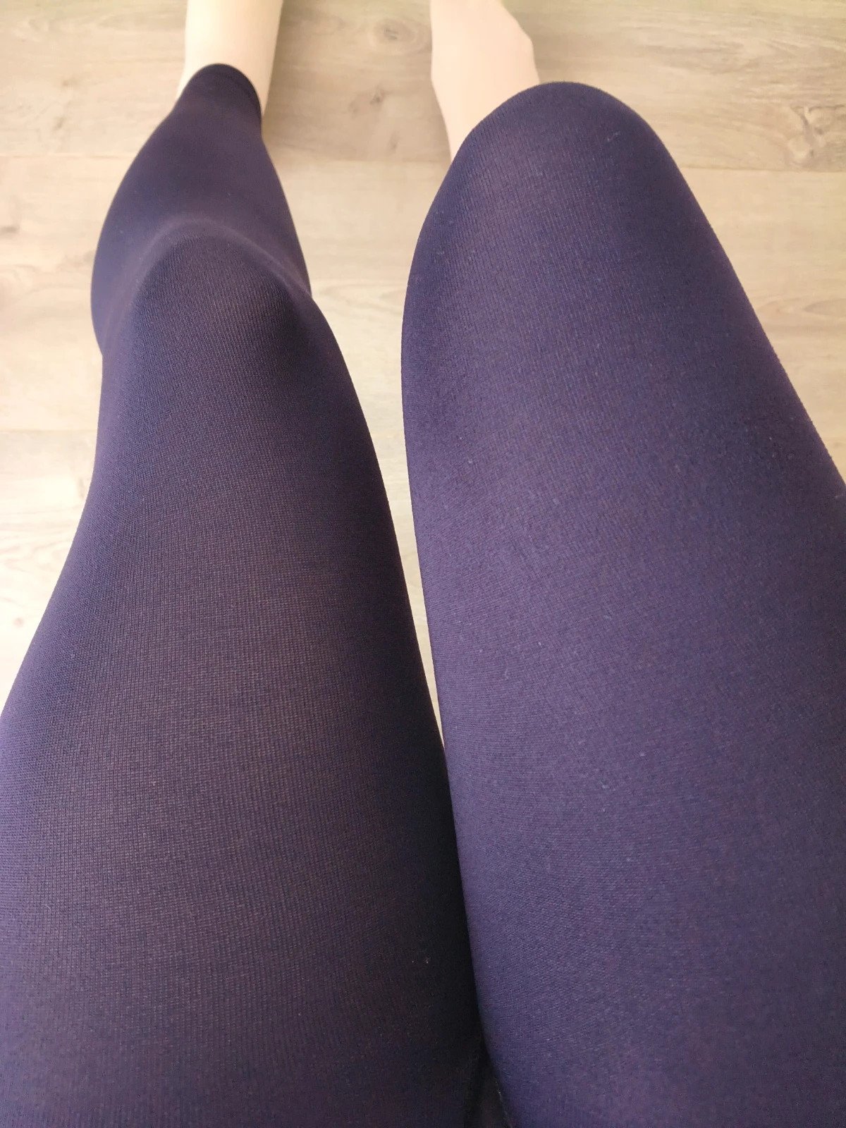 Twilight Purple Semi-Opaque Leggings photo 2