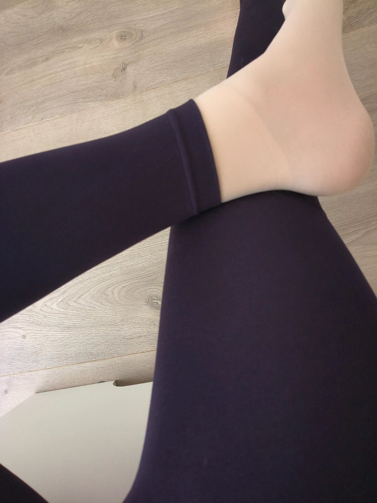 Twilight Purple Semi-Opaque Leggings photo 3