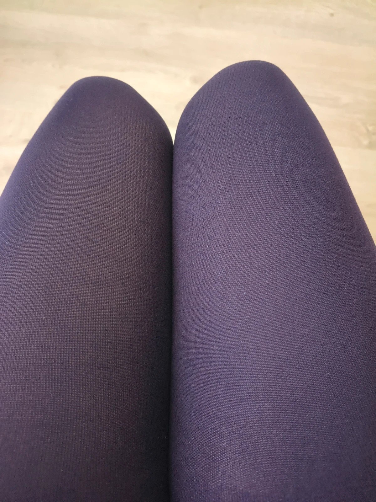 Twilight Purple Semi-Opaque Leggings photo 5