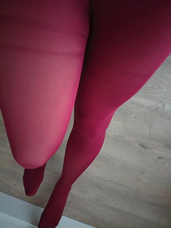 Deep Wine Semi-Opaque Tights photo 4