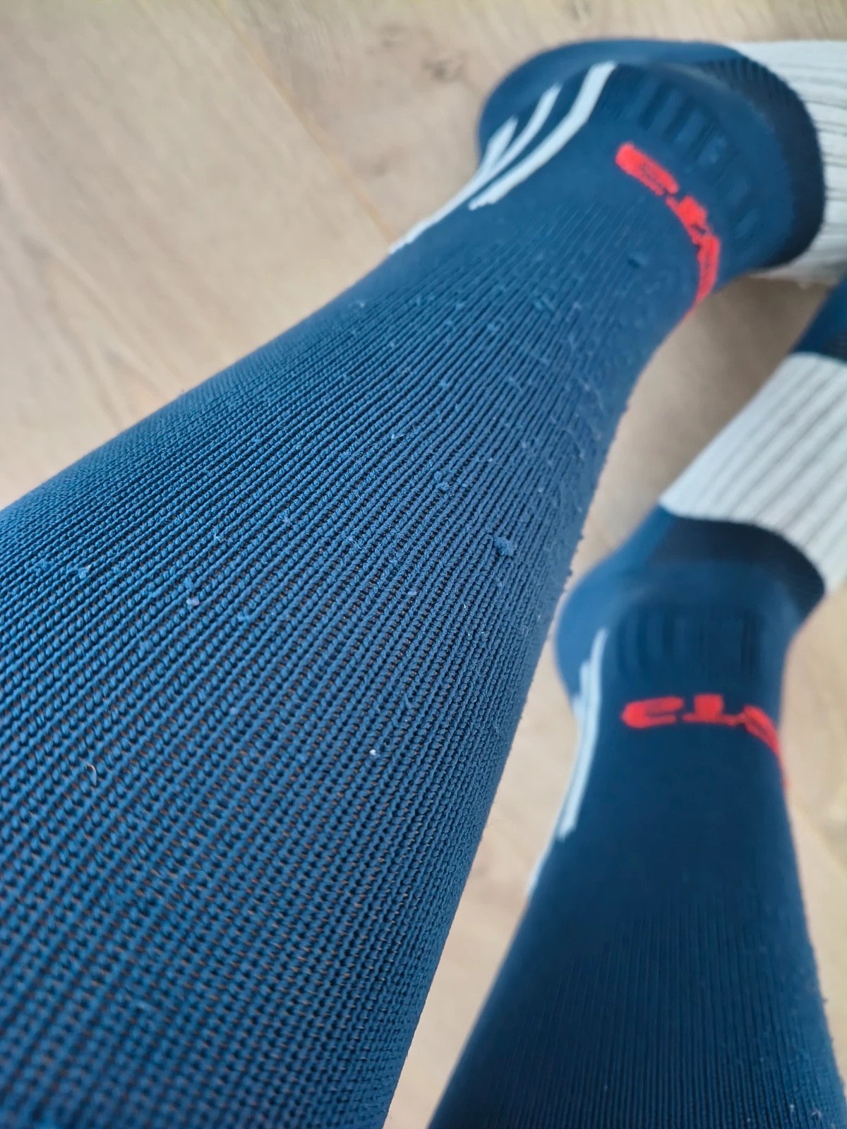 Kipsta Navy Ribbed Sport Socks photo 5