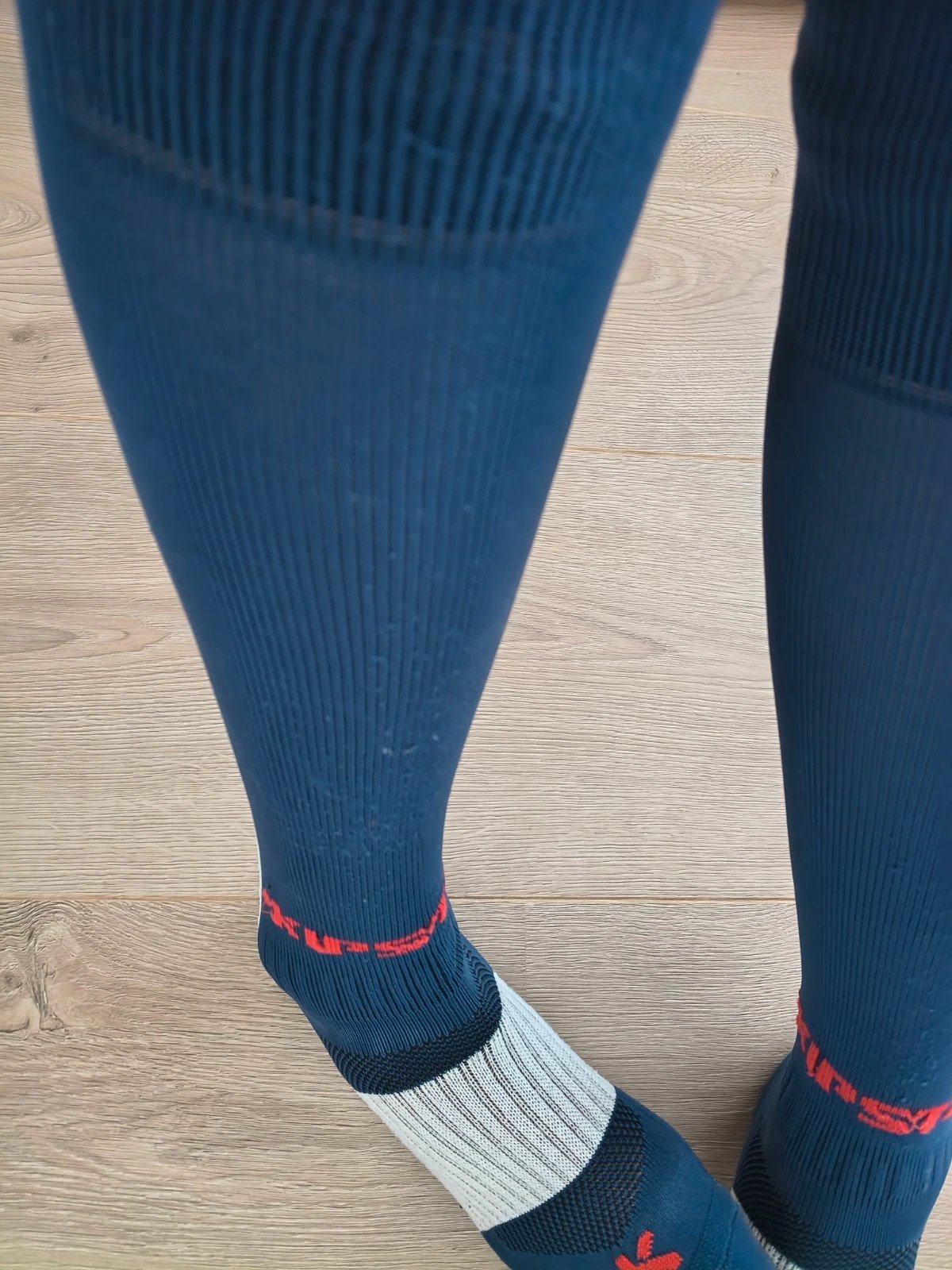 Kipsta Navy Ribbed Sport Socks photo 6