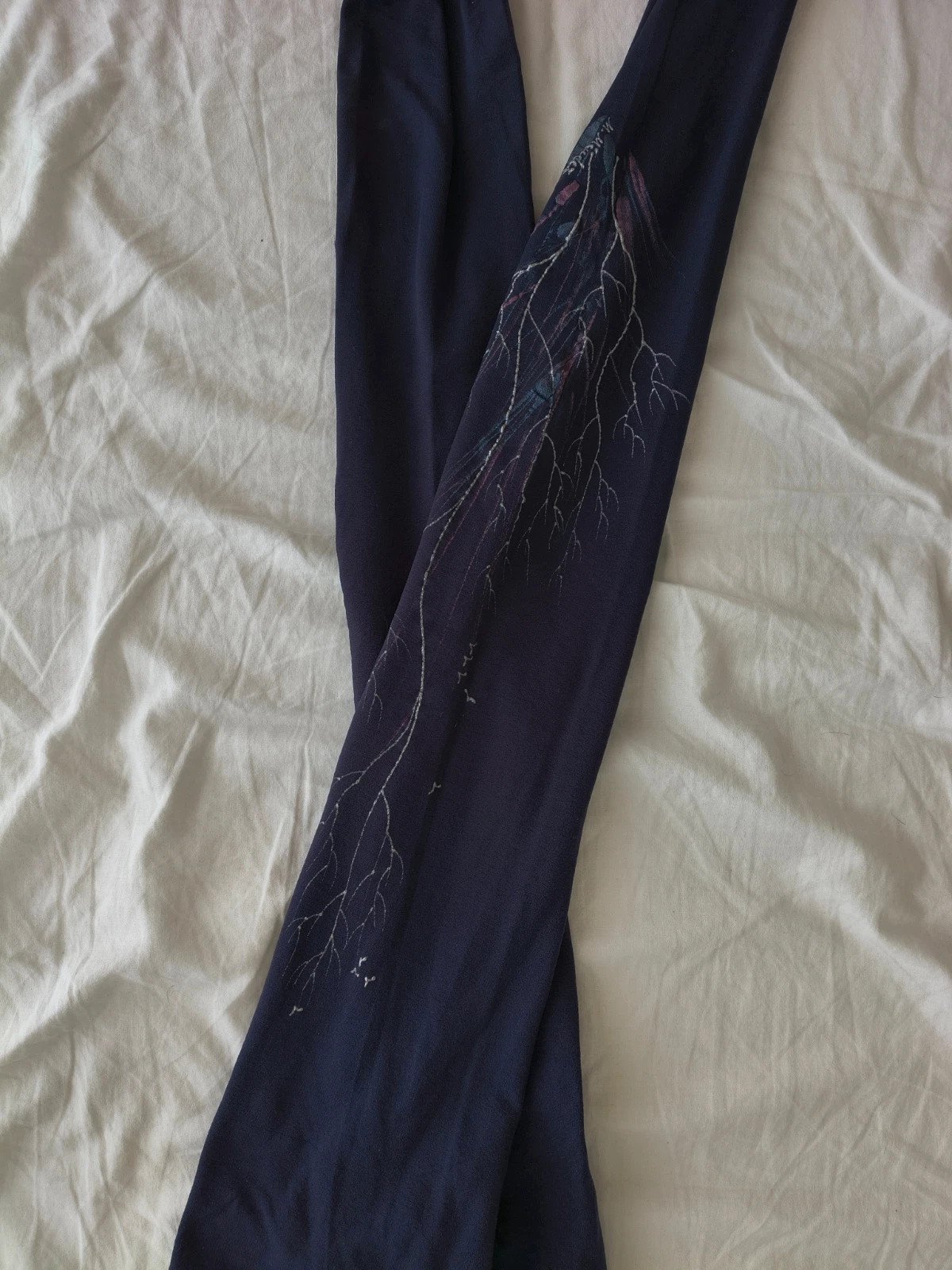 Silver Branch Deep Purple Tights photo 7