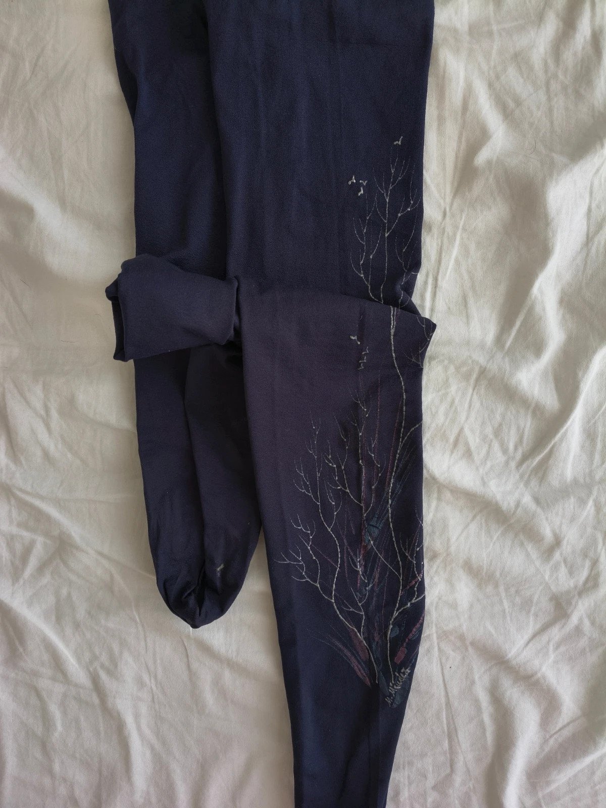 Silver Branch Deep Purple Tights photo 9