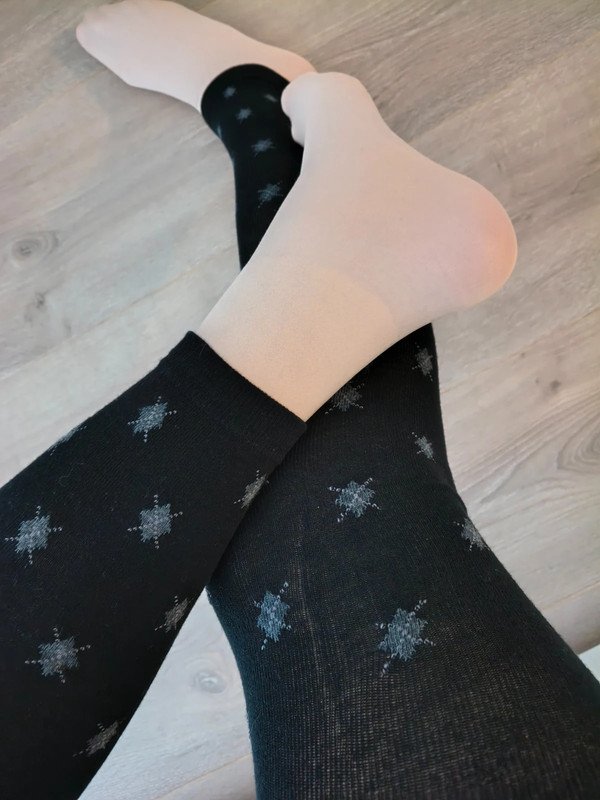 Starlight Print Footless Leggings photo 3